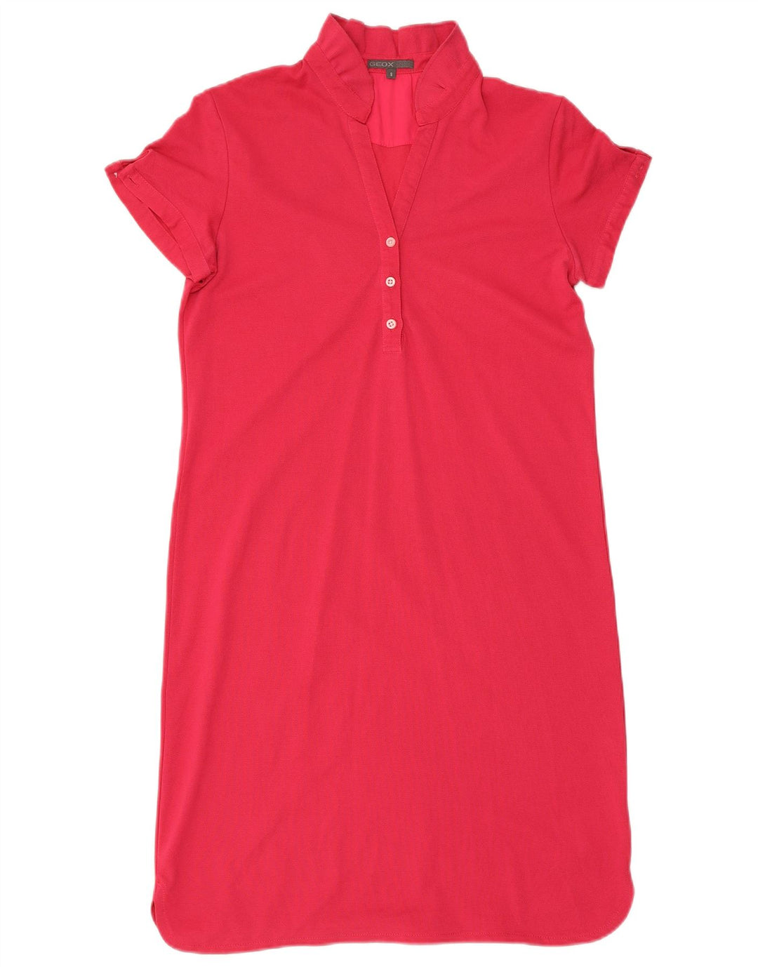 Vestido recto para mujer Geox UK 10 Small Pink Cotton