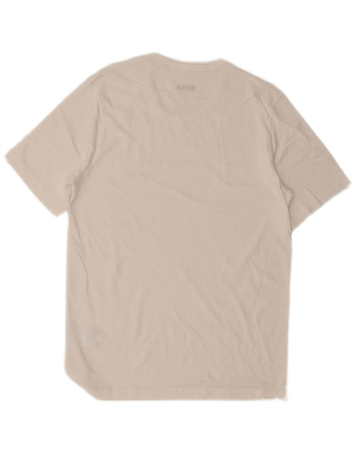 Camiseta HUGO BOSS Hombre Top Medium Blanco Algodón