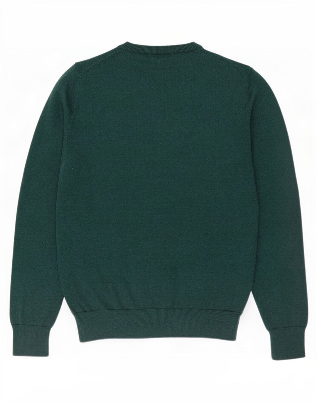 Marks & Spencer Jersey con Cuello en V para Hombre de algodón Verde Medio