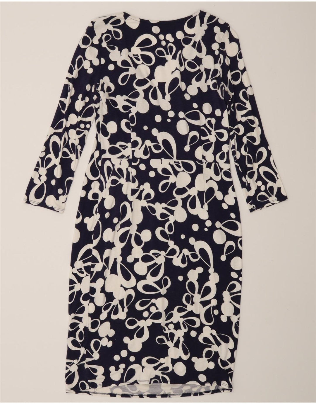 Phase Eight Vestido tubo con patrón abstracto para mujer UK 40 Azul marino mediano