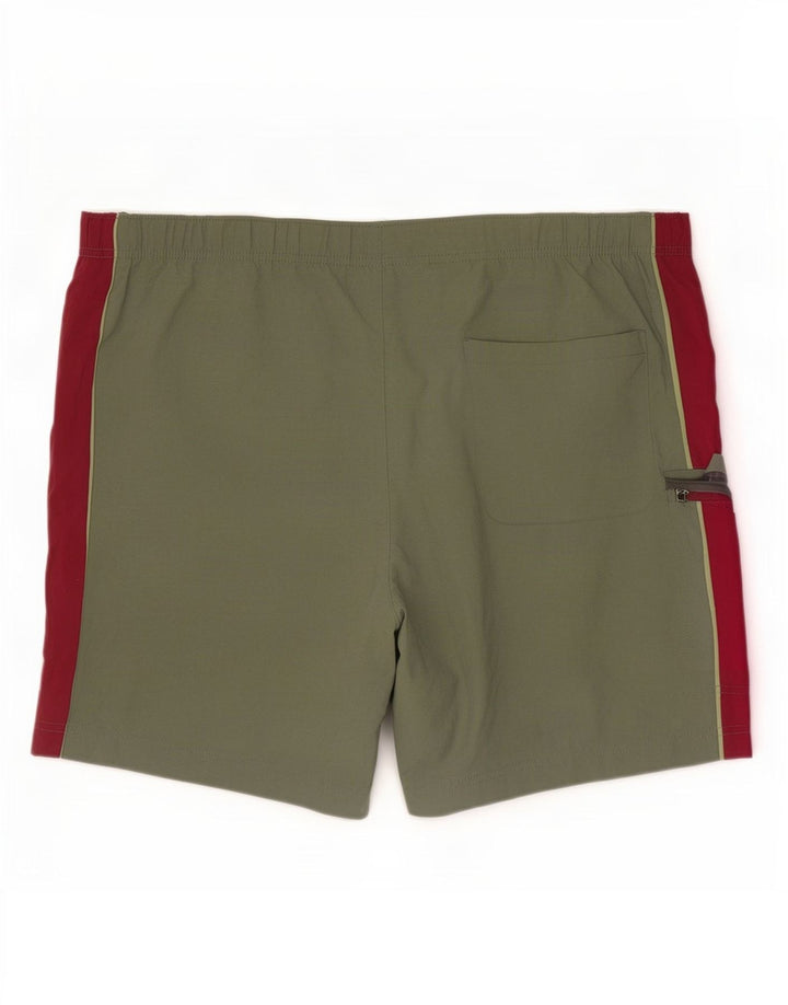 Marks & Spencer Bañador para Hombre de Poliamida Color Block Verde Grande