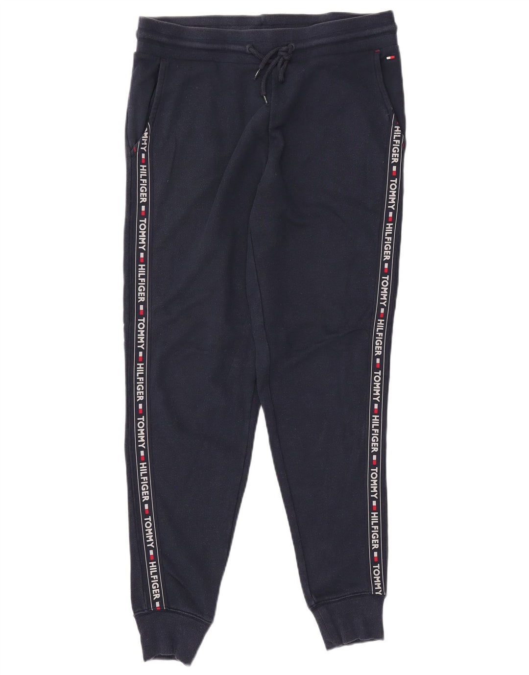 TOMMY HILFIGER Pantalones de chándal con estampado gráfico para hombre Joggers Medium Azul marino