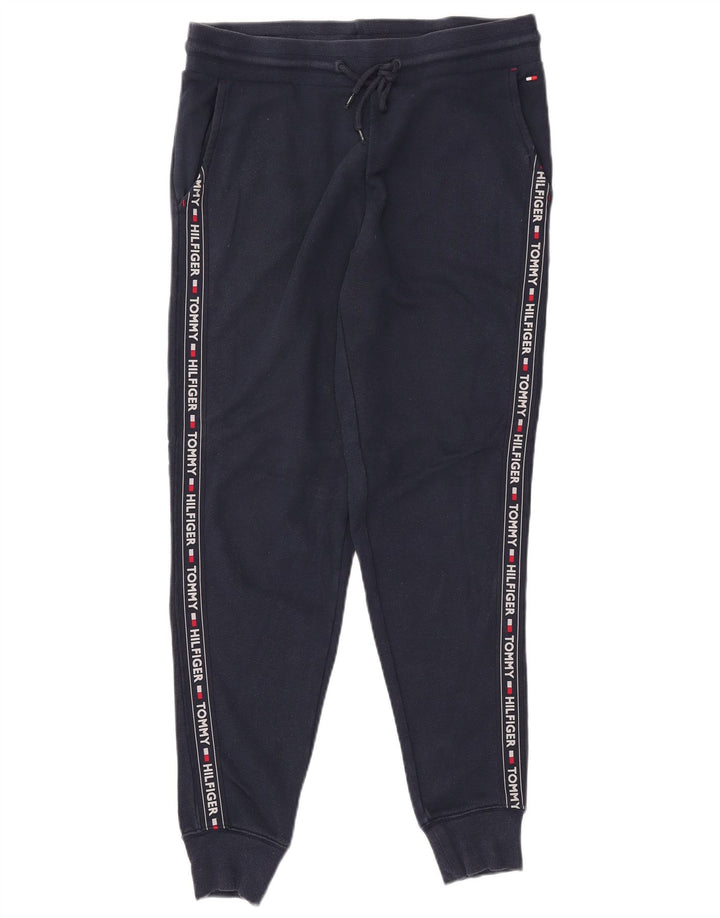 TOMMY HILFIGER Pantalones de chándal con estampado gráfico para hombre Joggers Medium Azul marino