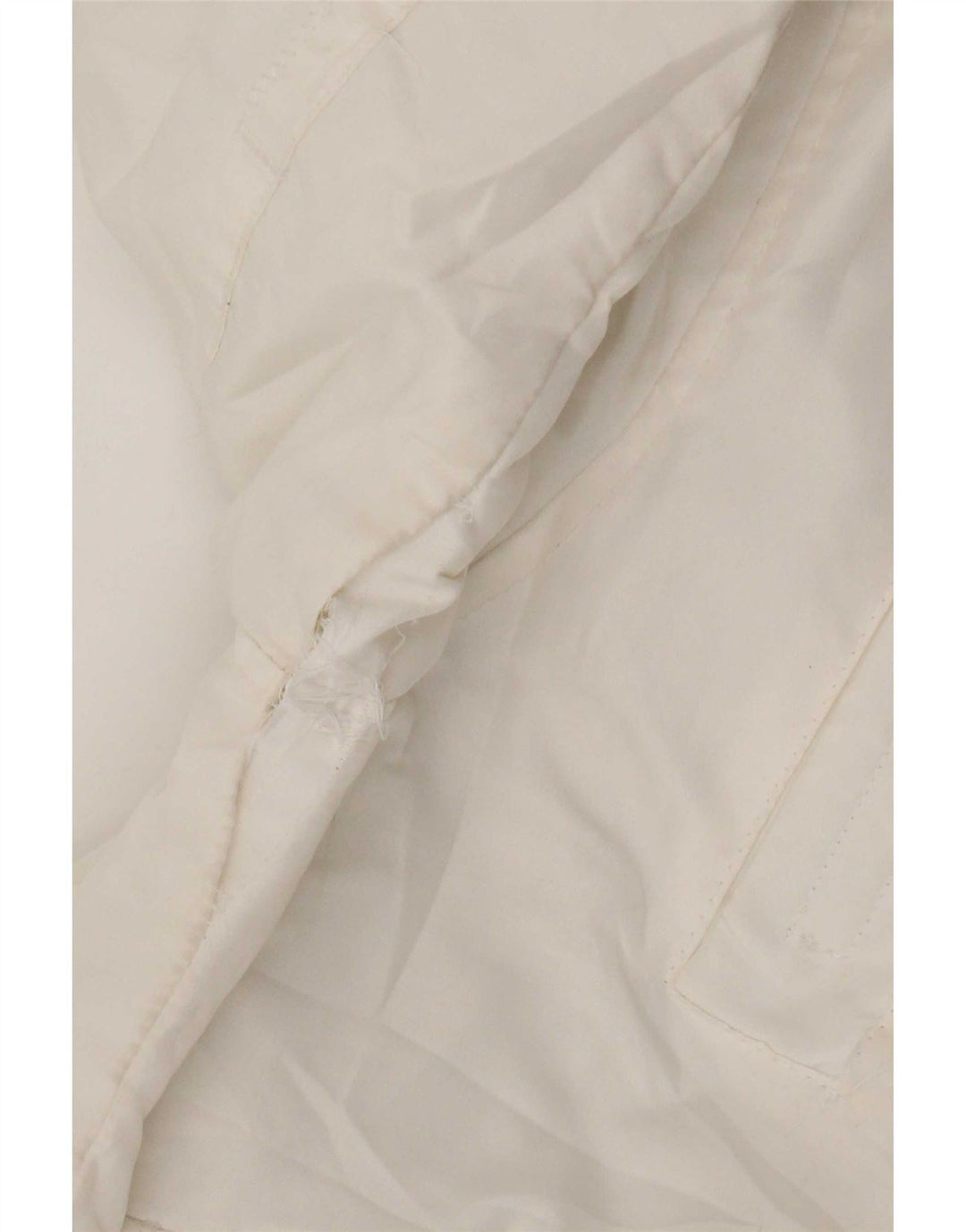 Jack & Jones Chaqueta Bomber con Capucha para Hombre UK 38 Medium Blanco Poliéster