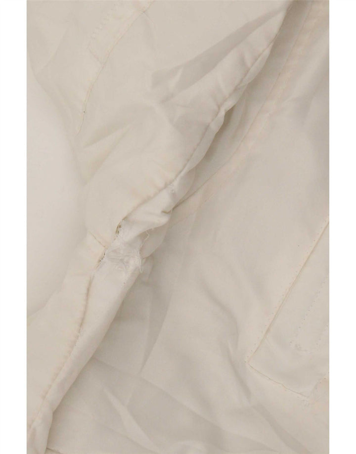 Jack & Jones Chaqueta Bomber con Capucha para Hombre UK 38 Medium Blanco Poliéster