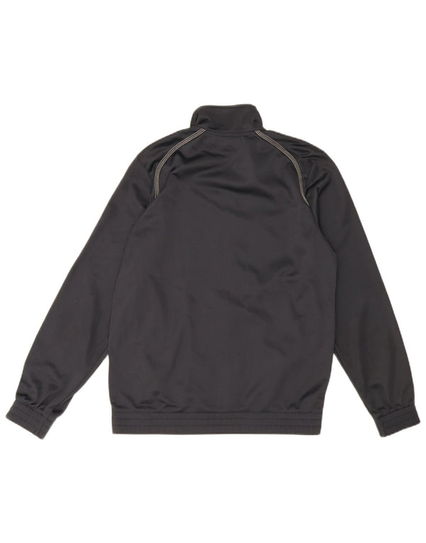 Lotto Boys Graphic Tracksuit Top Jacket 13-14 Years Large Black Polyester
