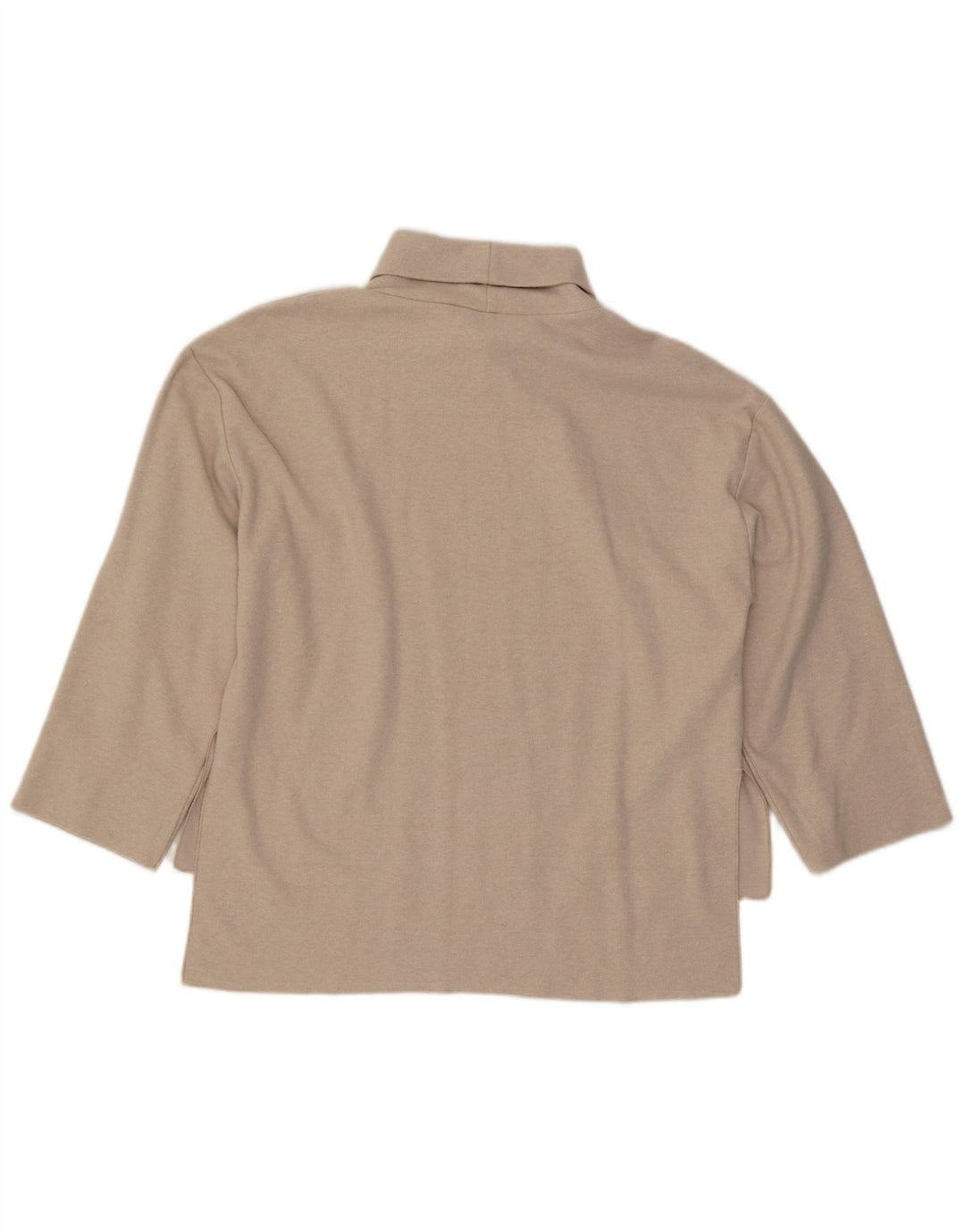 Zara Mujer Top Manga 3/4 UK 46 Grande Beige