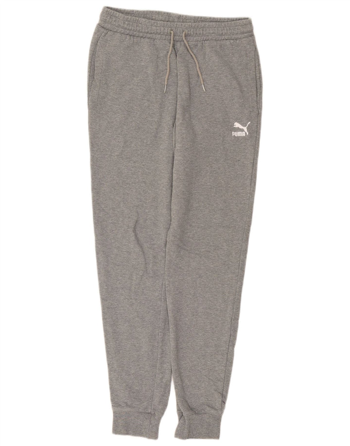 Pantalones De Chándal Puma Joggers De Algodón Gris Medio Hombre