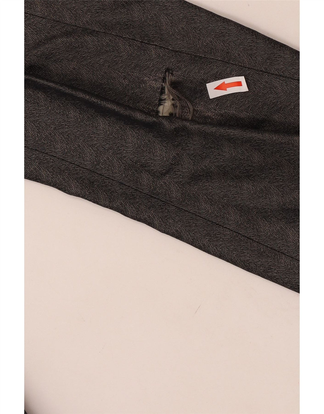 Pal Zileri Chaqueta tipo blazer con doble botonadura para hombre IT 50 Large Grey Chevron Silk