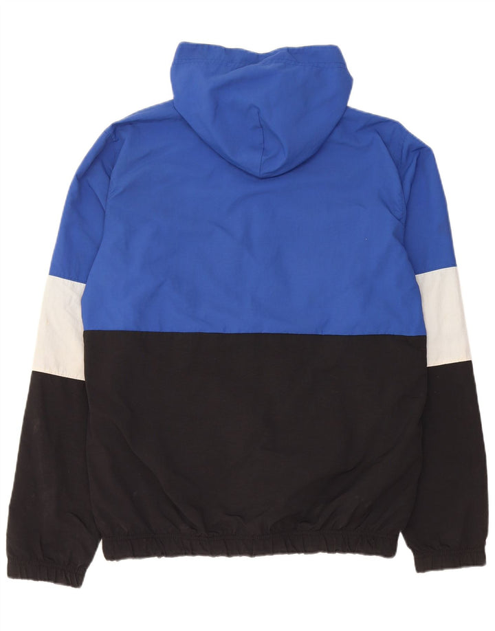 Champion Chaqueta de chándal gráfica para mujer UK 10 Small Blue Colourblock