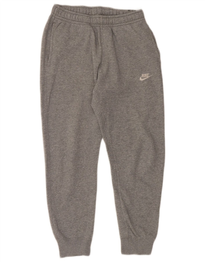 NIKE Mujer Chándal Pantalones Joggers UK 10 Small Gris Algodón
