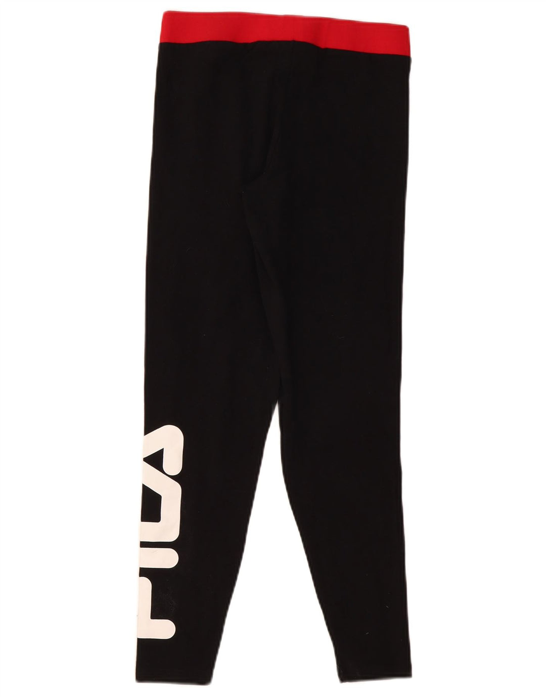 Fila Leggings gráficos para mujer UK 8 Small Algodón negro