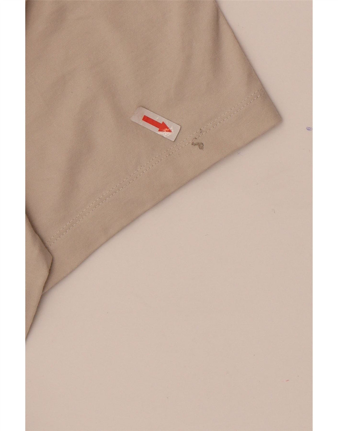 Nike Camiseta gráfica para hombre Top 2XL Algodón beige
