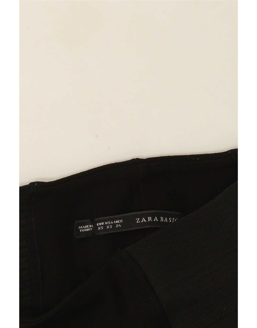 Zara Mujer Leggings Reino Unido 4 XS Negro