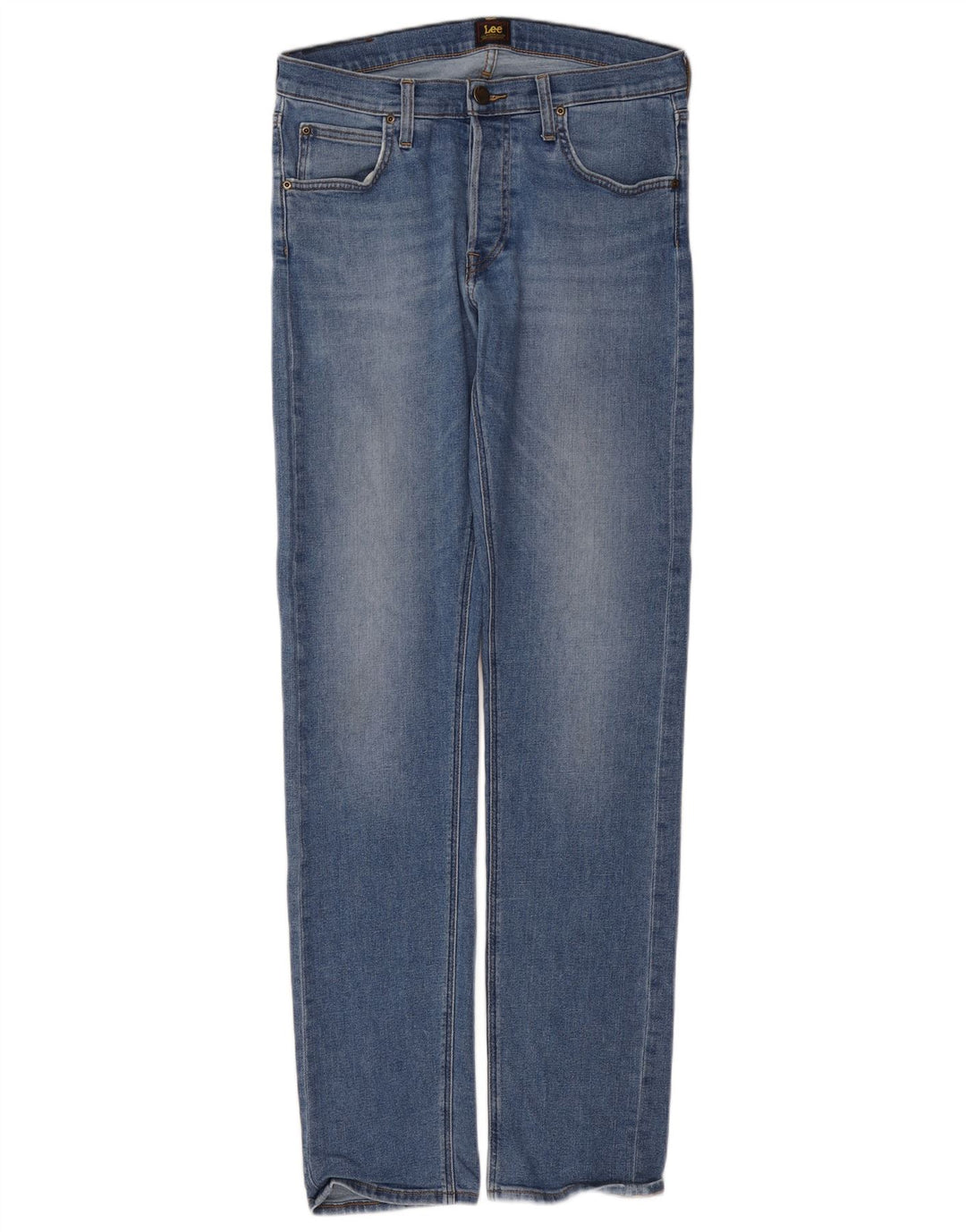 Lee Vaqueros Rectos Daren para Hombre W32 L36 Algodón Azul