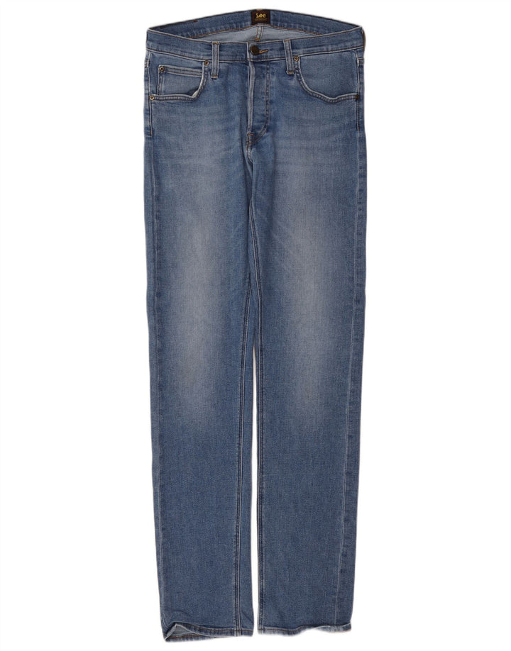Lee Vaqueros Rectos Daren para Hombre W32 L36 Algodón Azul
