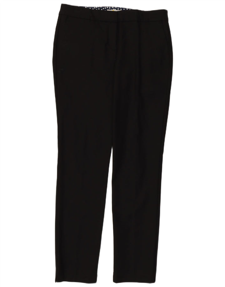 BODEN Pantalones chinos ajustados para mujer UK 14 Large W34 L32 Algodón negro