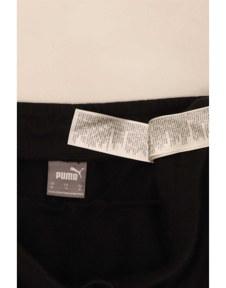 Puma Pantalones cortos deportivos para hombre XL Algodón negro