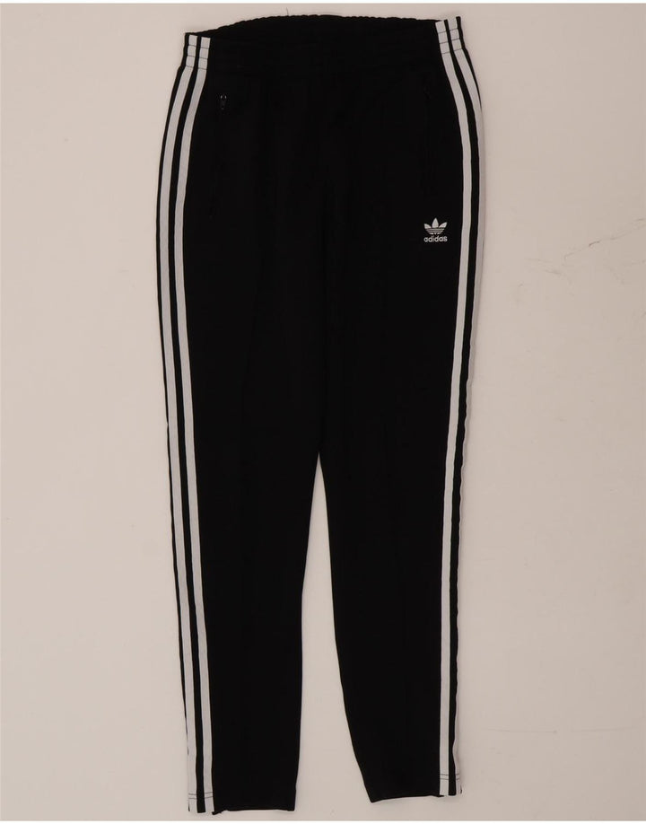 Adidas Pantalones de chándal para mujer UK 10 Small Black Poliéster
