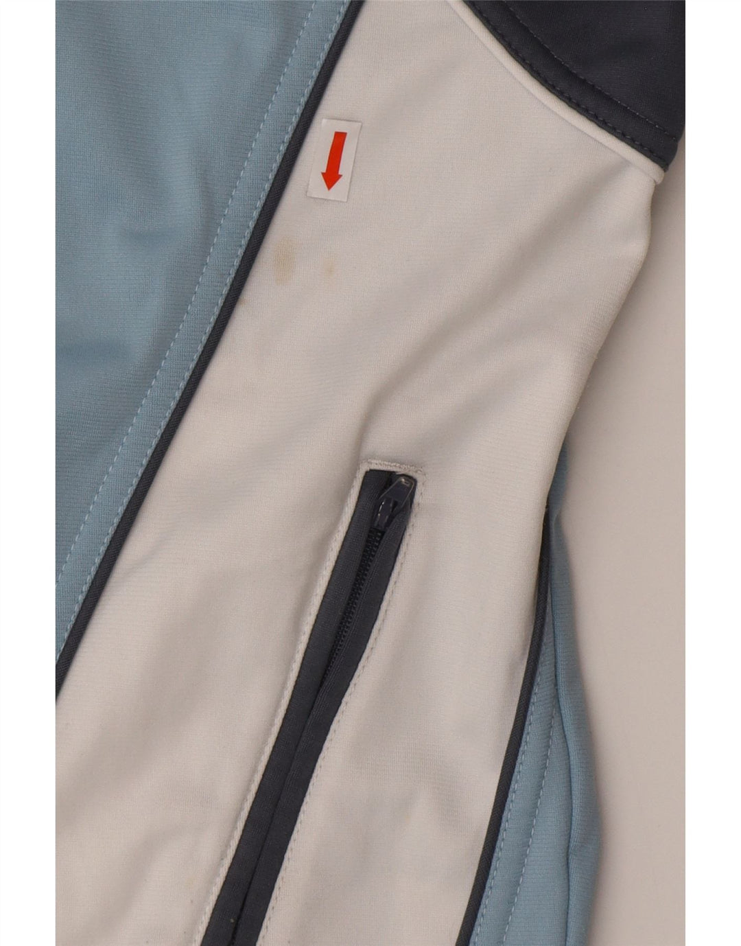 LOTTO Chaqueta de chándal para mujer UK 20 2XL Azul Colorblock