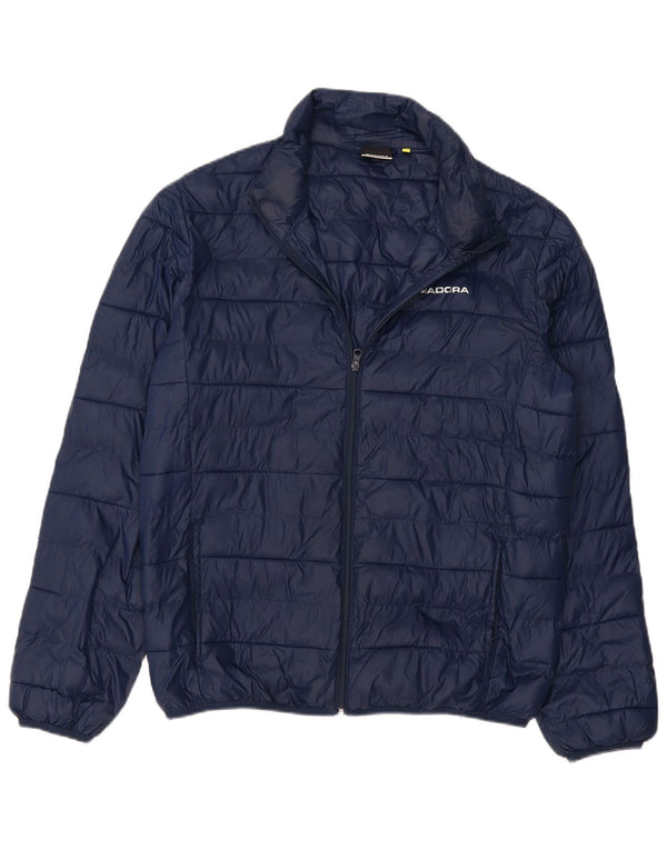 DIADORA Chaqueta acolchada hombre ES 42 XL Azul marino Poliamida