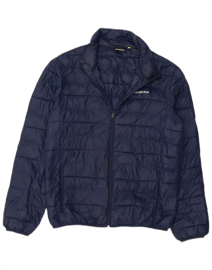 DIADORA Chaqueta acolchada hombre ES 42 XL Azul marino Poliamida