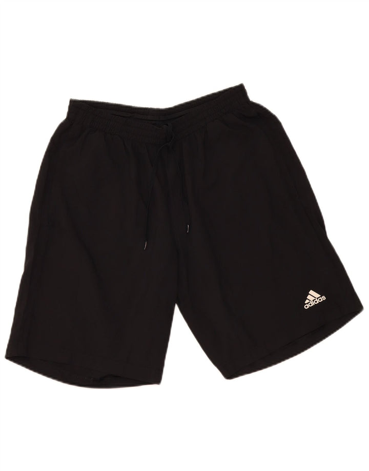 Adidas Hombre Aeroready Graphic Pantalones Cortos Deportivos Mediano Negro