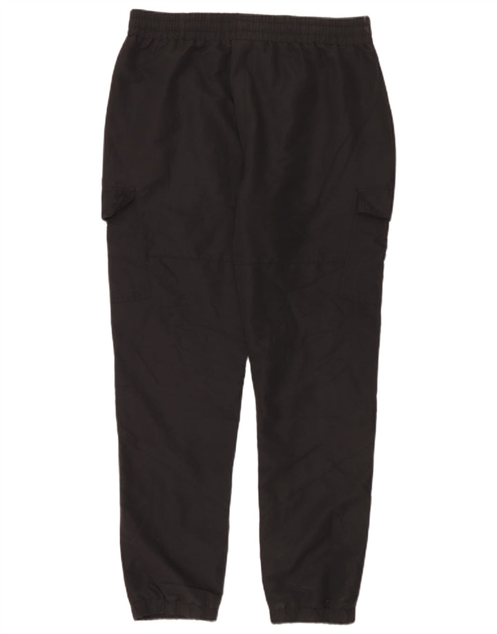 Fila Hombre Cargo Chándal Pantalones Joggers Grande Poliéster Negro