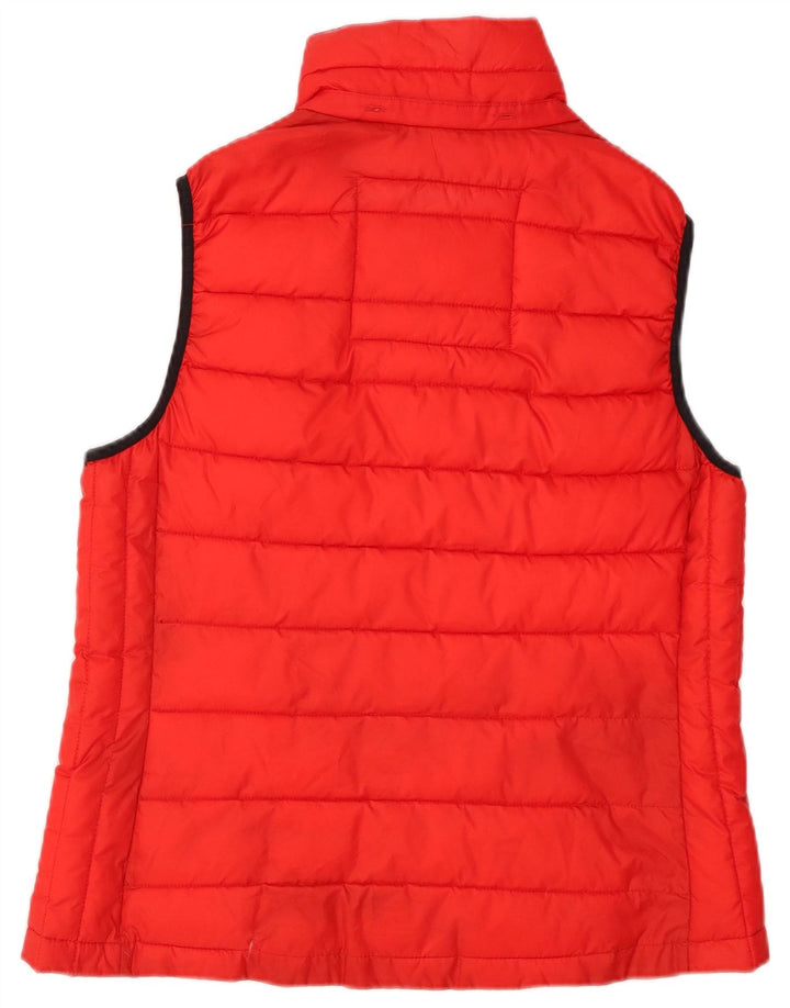 SUPERDRY Chaleco acolchado para mujer ES 40 XL Poliéster rojo