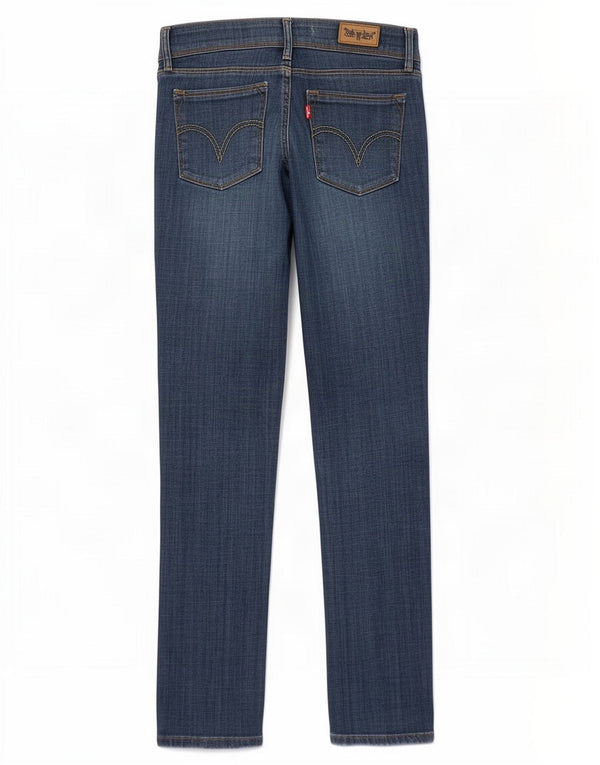 Levi's Mujer 571 Slim Jeans W31 L32 Algodón Azul