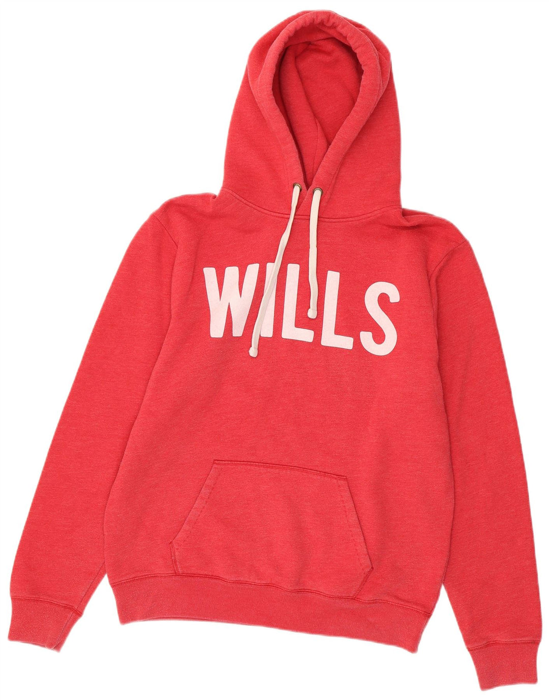 Jack Wills Hombre Sudadera Con Capucha Gráfica Jersey De Algodón Rosa Medio
