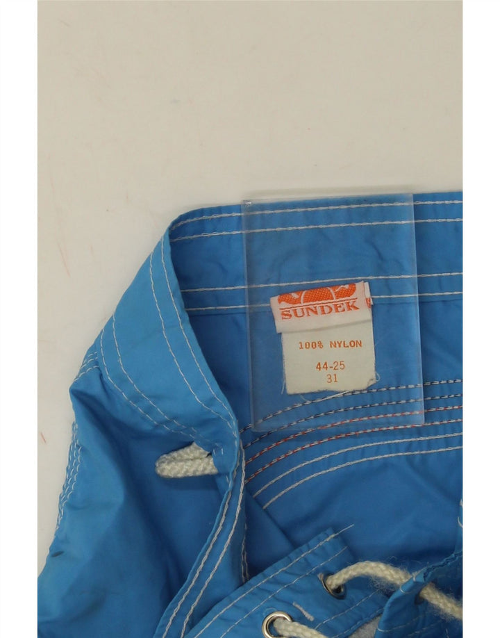 Bañador Sundek Hombre Nylon Azul Medio