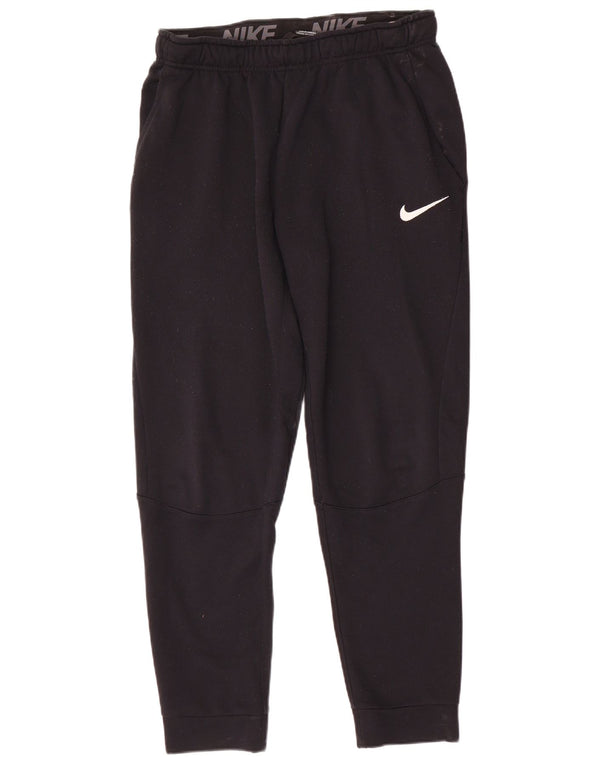 Nike Hombre Dri Fit Chándal Pantalones Joggers Mediano Negro Poliéster