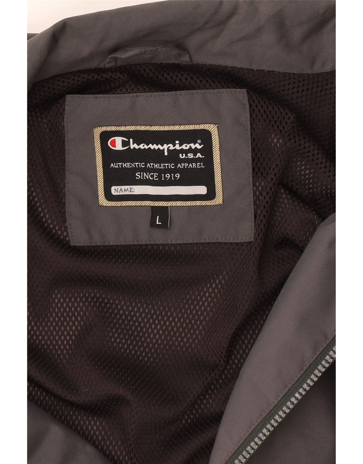 Champion Chaqueta de Chándal para Mujer UK 46 Grande Gris