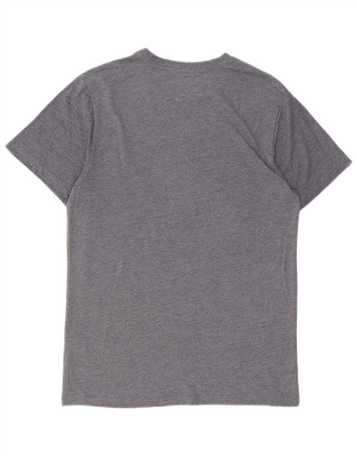 Vans Camiseta gráfica para hombre Top de algodón moteado en gris medio