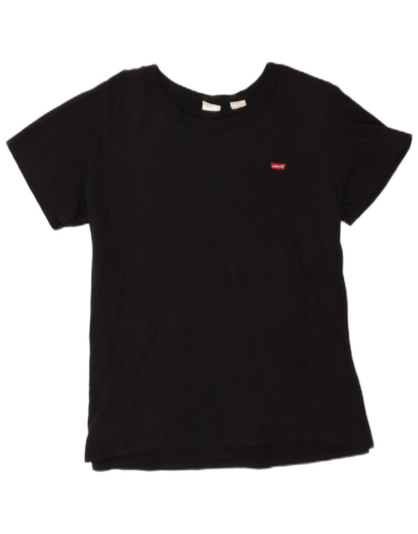 Levi's Camiseta para Mujer Top UK 40 XL Algodón Negro