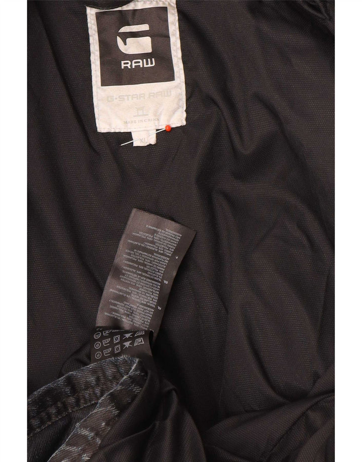 G-Star Chaqueta utilitaria para hombre UK 42 XL Algodón azul marino