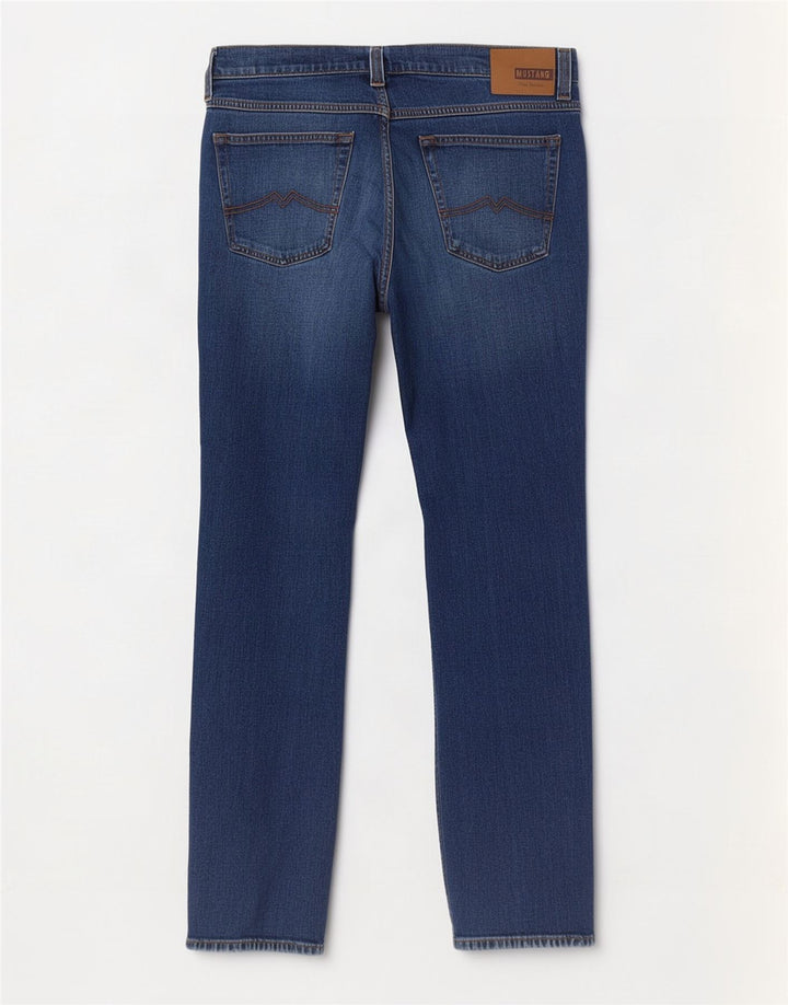 Mustang Vaqueros Rectos Hombre W32 L31 Azul Marino