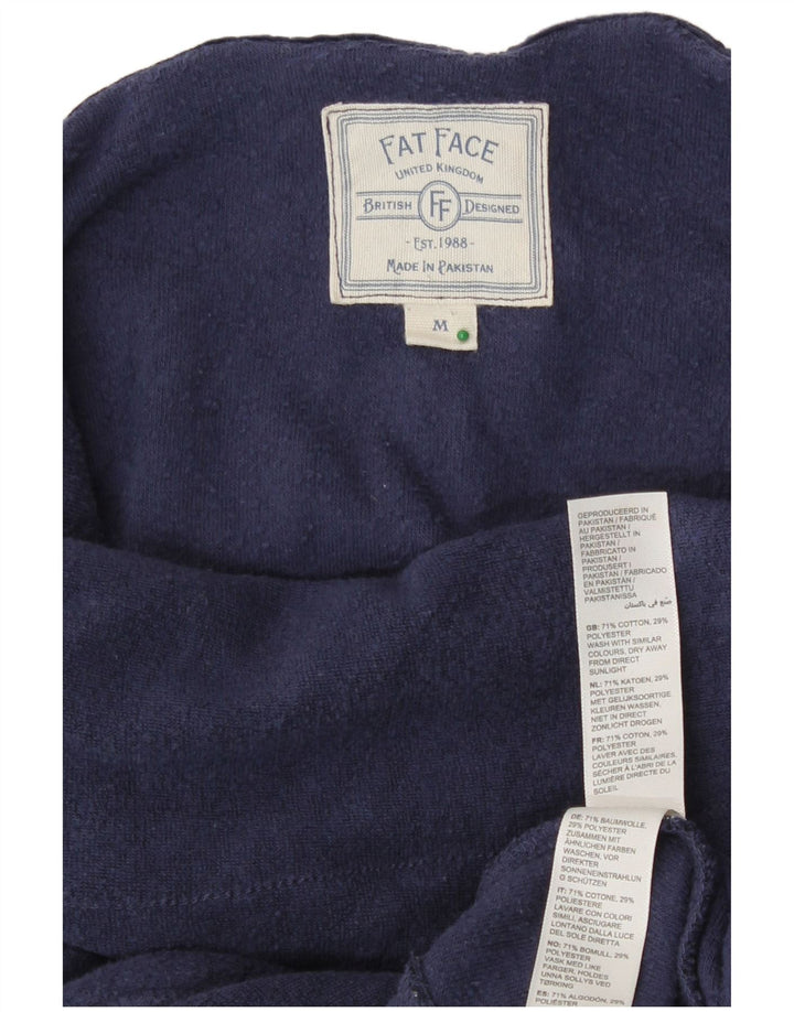 Fat Face - Sudadera de corte relajado para mujer, talla 40, talla M, azul marino