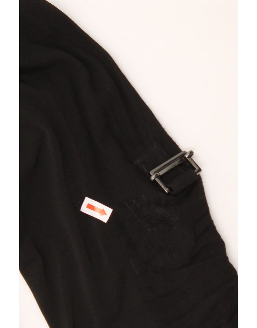 CALVIN KLEIN Blusa camisera para mujer UK 42 Mediana Poliéster negro