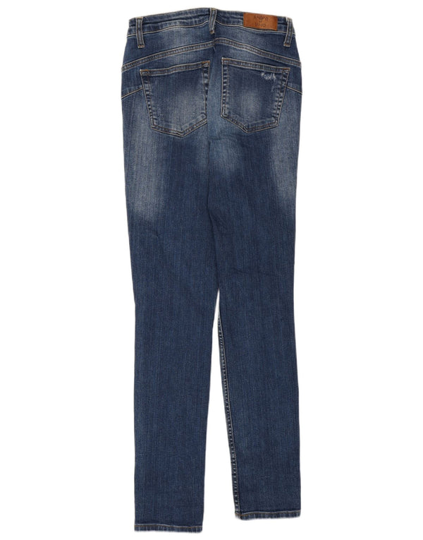 Liu Jo Mujer Rebelqueen Vaqueros Pitillo Desgastados W30 L30 Azul