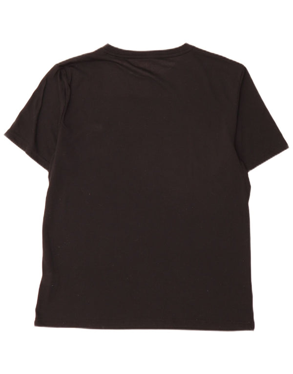 Calvin Klein - Camiseta de golf para hombre, talla grande, poliéster negro