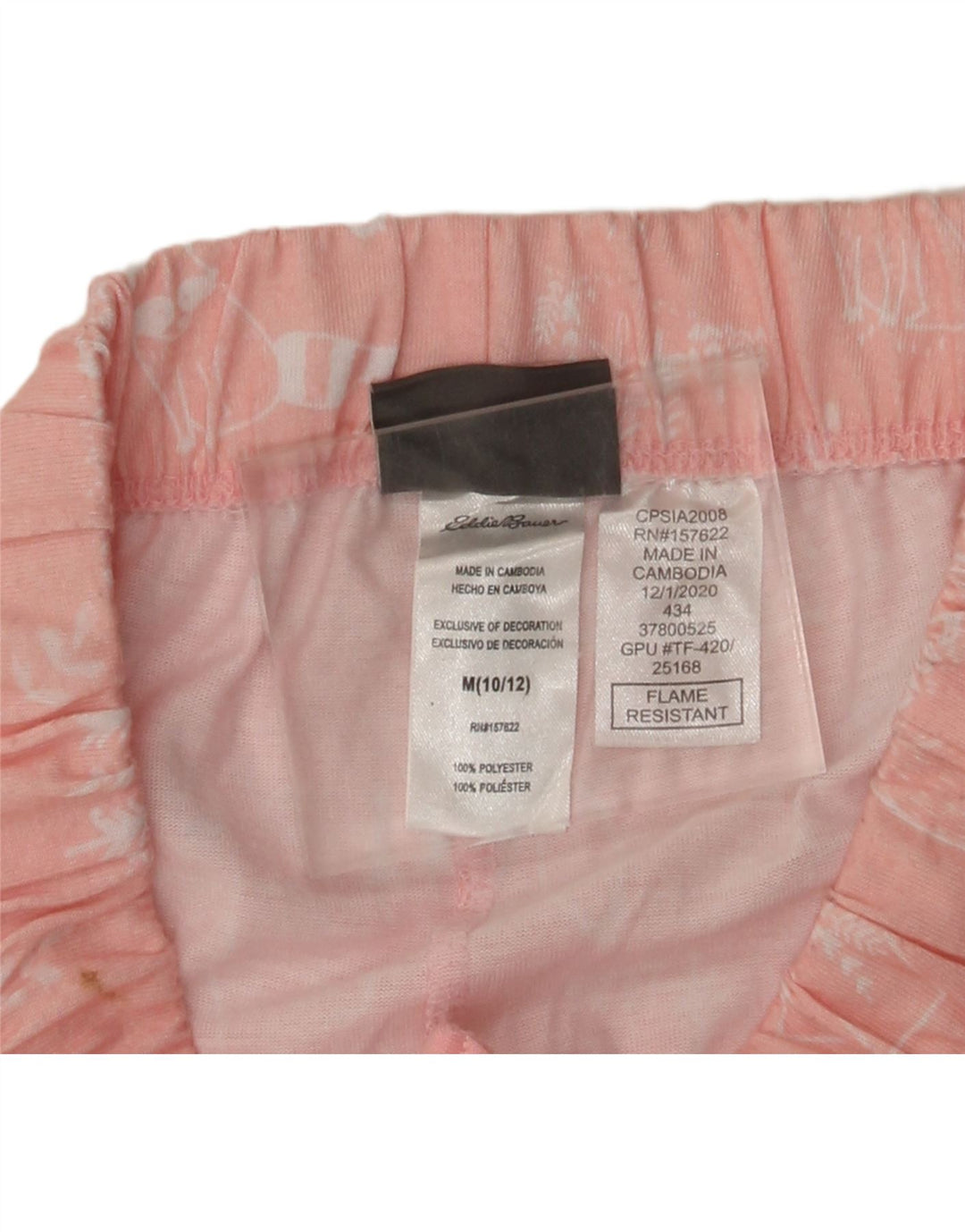 EDDIE BAUER Pantalón de chándal para niña Joggers 10-11 años Mediano Rosa