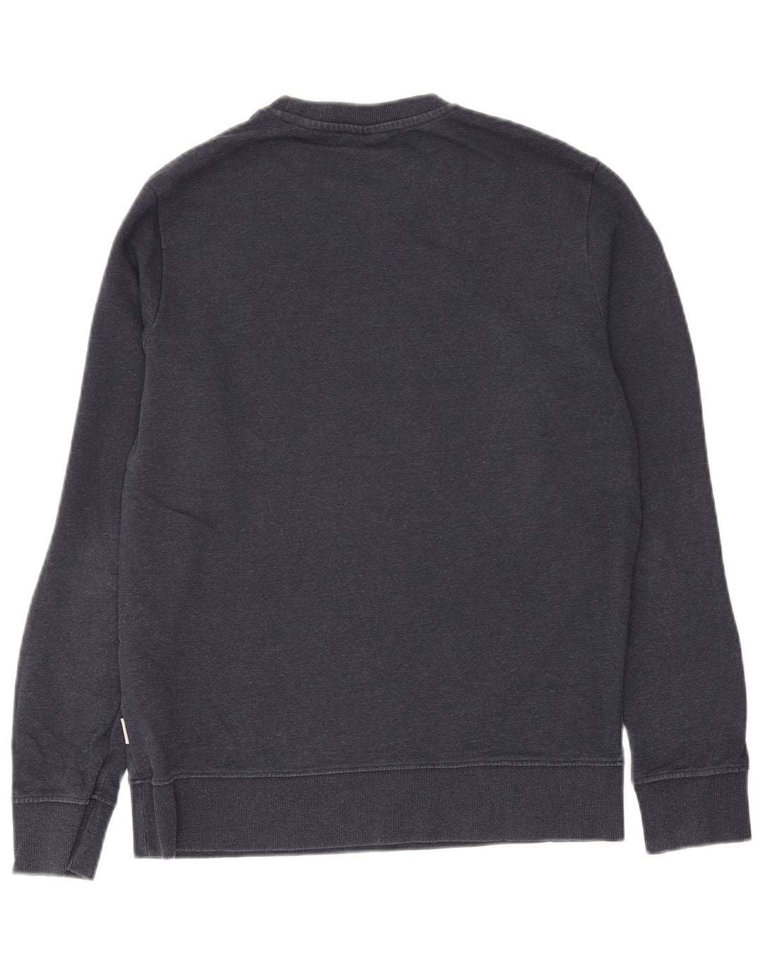 Jack & Jones Hombre Sudadera Gráfica Jumper Medium Azul Marino Algodón