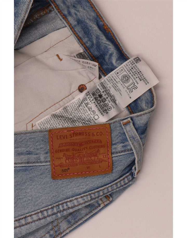 Levi's Mujer 501 Denim Hot Pants W25 Pequeño Algodón Azul