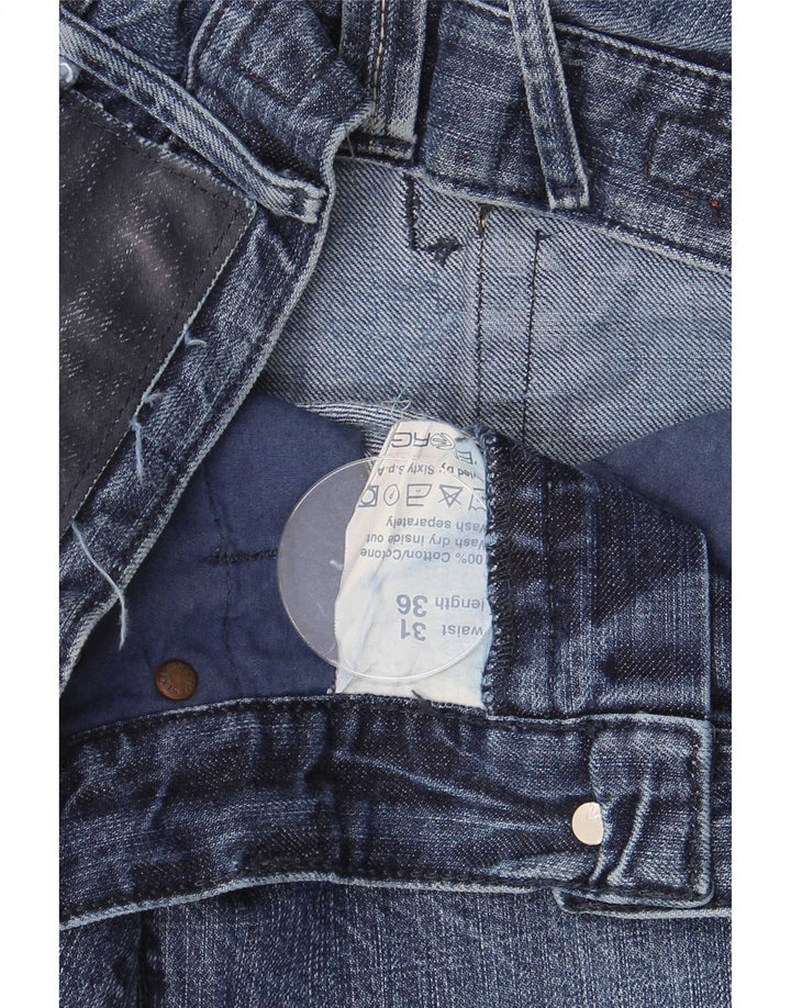 Vaqueros Rectos Liam Energe Mujer W31 L36 Algodón Azul