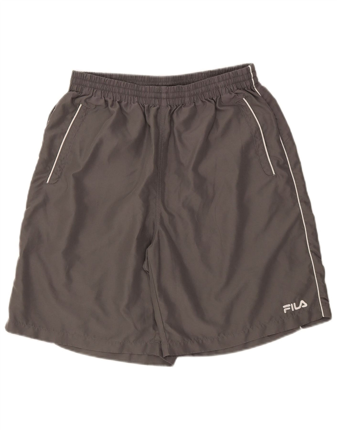 Fila Shorts deportivos para hombre XL Gris Poliéster