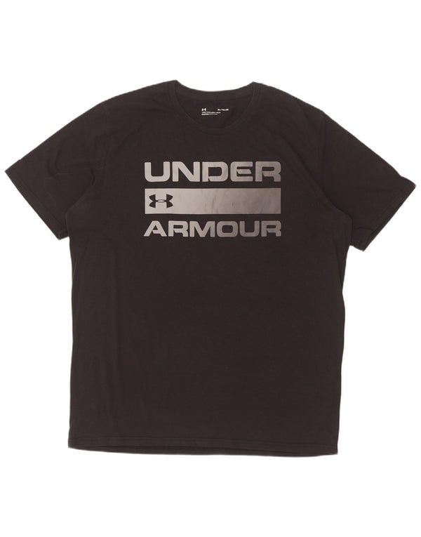 Under Armour Camiseta gráfica para hombre Top XL Negro