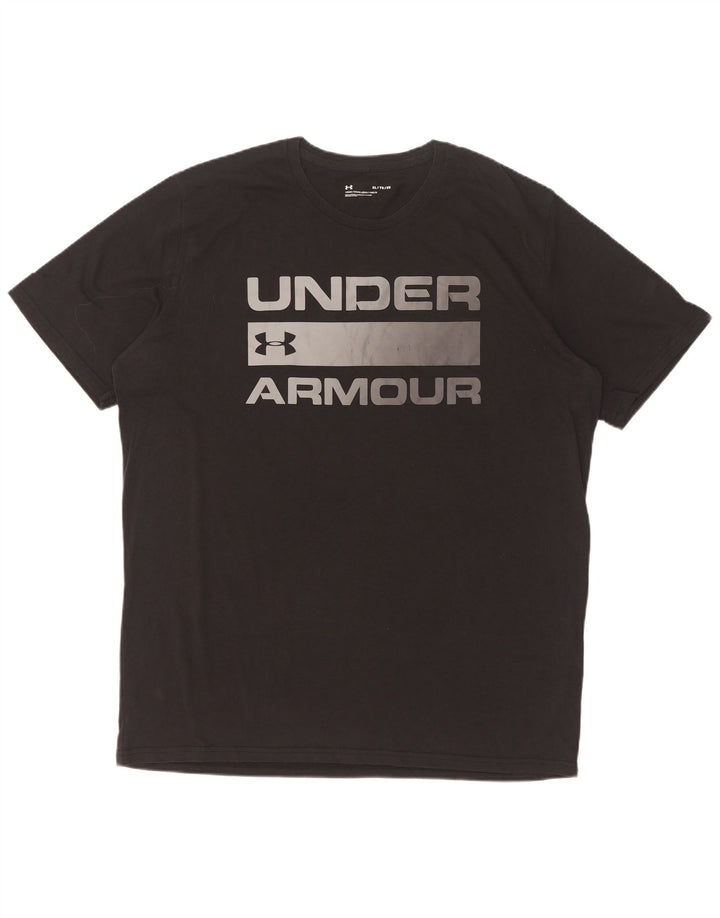 Under Armour Camiseta gráfica para hombre Top XL Negro