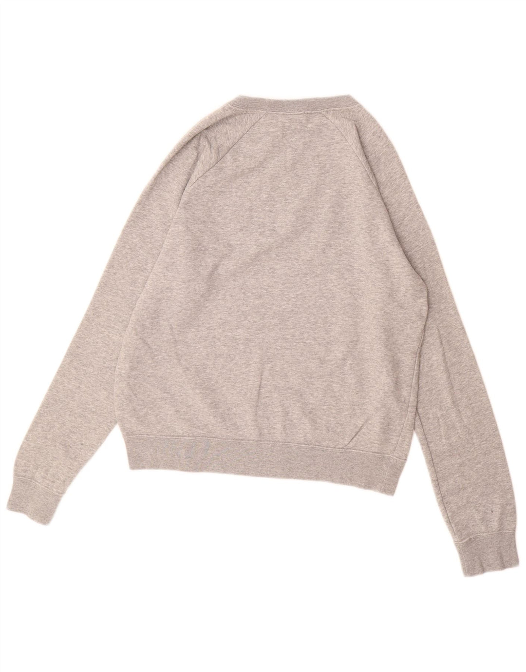 NIKE Mujer Sudadera Jumper UK 10 Small Gris Algodón